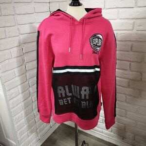 NWOT Black Pike Adult Size Large fleece Lined Explore Hot Pink w/ Black Hoodie